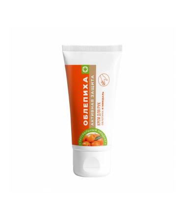 Manufactory House of Nature Hand cream natural active protection of sea buckthorn and almonds - Buy Online on GoSupps.com