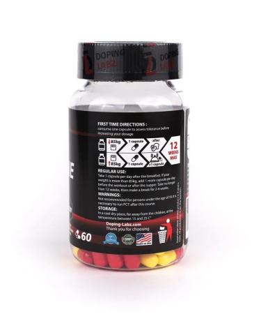 Doping Labz Radarin set+mystop 120 capsules - Buy Online on GoSupps.com