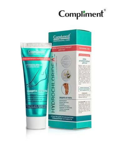 Compliment Cream Antiperspirant for the legs 80 ml - Buy Online on GoSupps.com