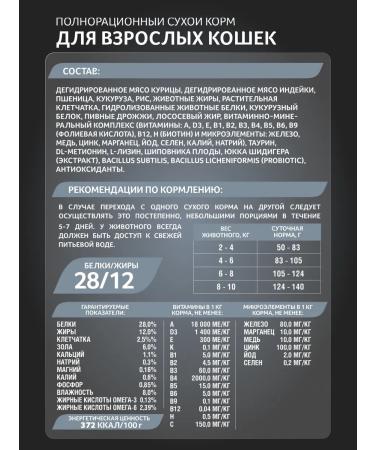 ZOOGOURMAN Complete dry food for cats superpremium chicken - Buy Online on GoSupps.com