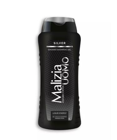 MALIZIA Shower gel 2 in 1 Silver 250 ml - Buy Online on GoSupps.com