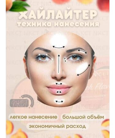 NKCT Highlighter for the face dry - Buy Online on GoSupps.com