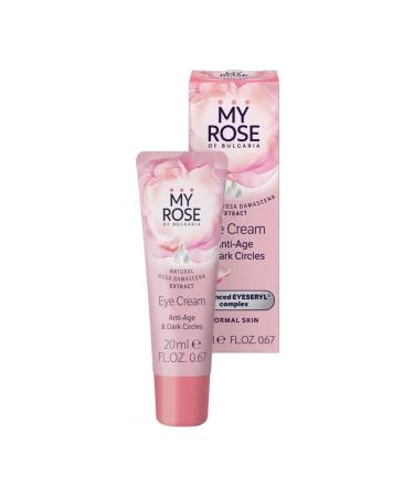 MY ROSE OF BULGARIA Eye cream around the eyes against wrinkles Bulgarian rose 20ml - Buy Online on GoSupps.com
