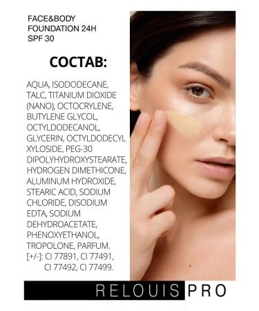 Belarusian cosmetics Face & Body Foundation 24h SPF 30 tone 2n - Buy Online on GoSupps.com