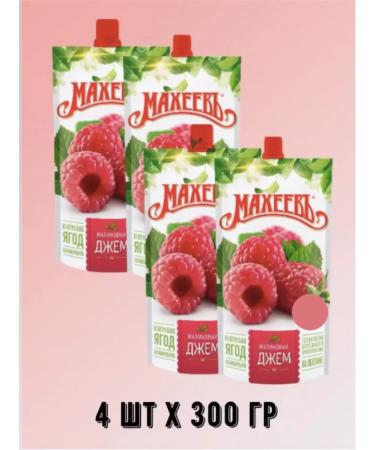 Makheev Jam raspberry doe-pak 4 pcs