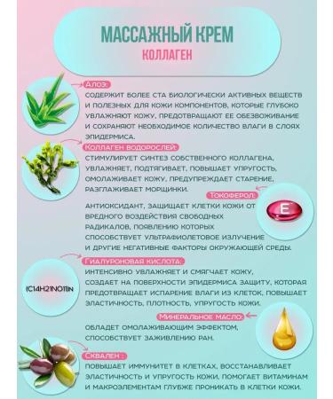 Meili cosmetics Facial massage cream "Collagen" - Buy Online on GoSupps.com