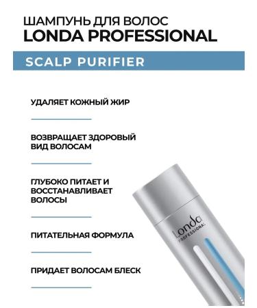 Londa Professional Scalp Purifier peeled hair shampoo 250 ml - Buy Online on GoSupps.com