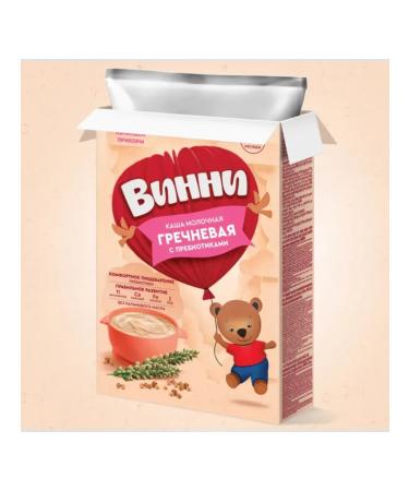 Winnie Buckwheat porridge from 4+ month 200 gr - Buy Online on GoSupps.com