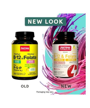 Jarrow Formulas Methyl B-12 and methylphulatory lemon 100pcs - Buy Online on GoSupps.com