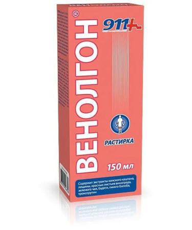 Twins Tech 911 Venolgon Flash for the legs 150ml 1 packaging - Buy Online on GoSupps.com