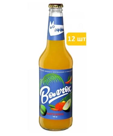 TOP Limonada wolf mango and coconut 0.45 l x 12 pcs - Buy Online on GoSupps.com