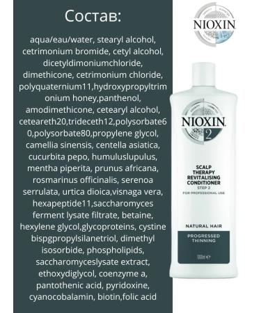 NIOXIN Nixin 2 air conditioning 1000ml - Buy Online on GoSupps.com