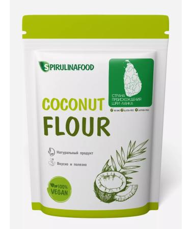 Spirulinafood Coconut low -carb coconut 500 grams - Buy Online on GoSupps.com