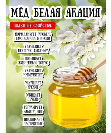 Honey of the Mamdeev family Acacious honey with walnut 430 g sweets - Buy Online on GoSupps.com