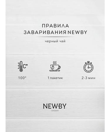newby Black tea with ginger in bags 25 pcs - Buy Online on GoSupps.com
