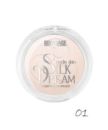 LUXVISAGE Facial powder matting Silk Dream Nude Skin compact - Buy Online on GoSupps.com