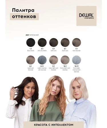 Dewal Cosmetics Permanent IQ Color 10.1 dye - Buy Online on GoSupps.com