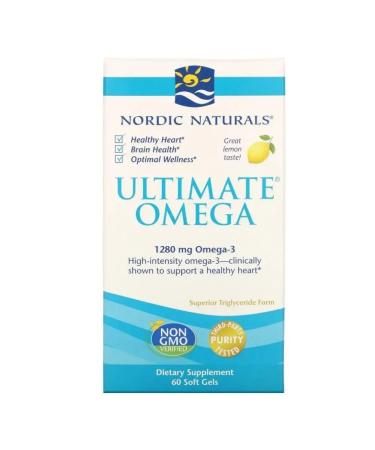 NORDIC Naturals Omega 3 1280 mg 60 caps - Buy Online on GoSupps.com