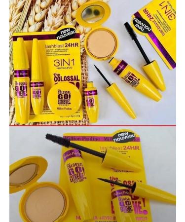 Cos Beauty Set 3 in 1 mascara eyeliner powder - Buy Online on GoSupps.com