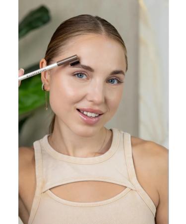 BELLEZZETTA Eyebrow pencil waterproof hard with a brush - Buy Online on GoSupps.com