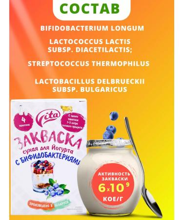 VITA starter cultures Set of sourdough kefir fungal and yogurt with bifidobacteria - Buy Online on GoSupps.com