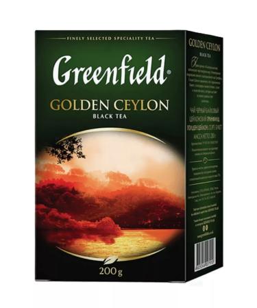 Greenfield Black tea Golden Ceylon 200g