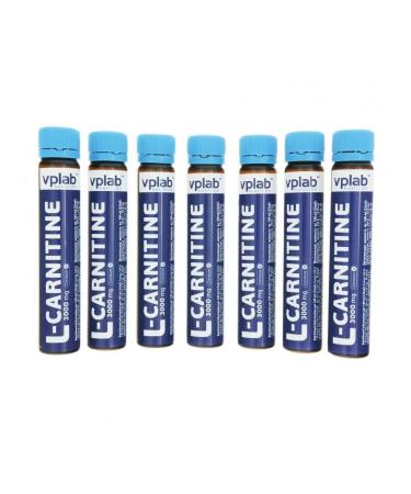 Fitnessland L-carnitine fat burner 3000 7 ampoules of 25 ml - Buy Online on GoSupps.com