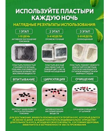 DobroBrend Detox patch for legs cleansing - Buy Online on GoSupps.com