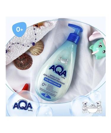 Aqa baby Cream-gel for bathing 250ml - Buy Online on GoSupps.com