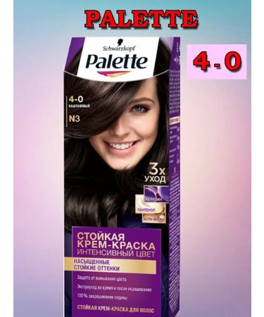 Palette Hair cream 4-0 chestnut