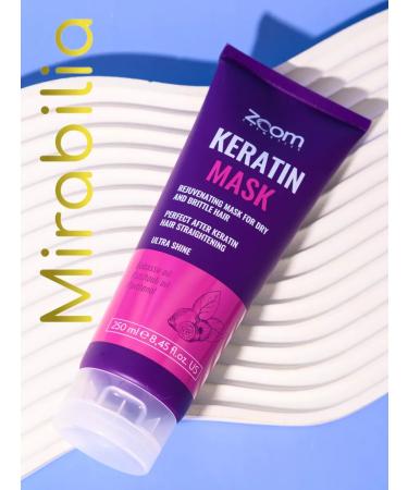 ZOOM cosmetics Hair mask Zoom Keratin Mask 250 ml - Buy Online on GoSupps.com