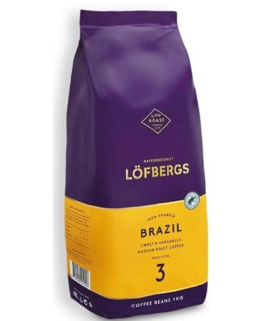 LOFBERGS Coffee in Zerinov Lenbergs Brazil 1kg - Buy Online on GoSupps.com