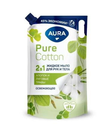 Aura Liquid soap 2B1 850 ml in assortment