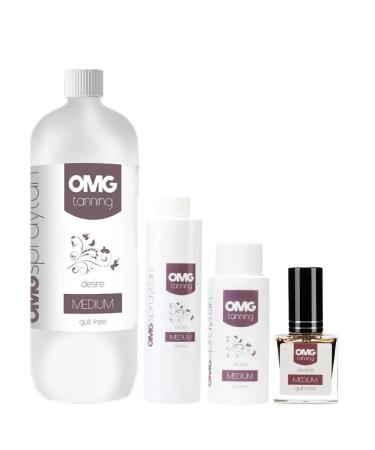 OMG Tanning Lotion for instant tanning Desire Medium 10% DHA 250 ml - Buy Online on GoSupps.com