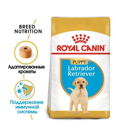 ROYAL CANIN Dog food dry Labrador Retriever for puppies 3 kg - Buy Online on GoSupps.com