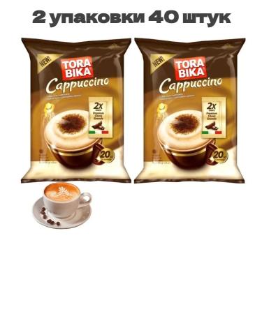 ToraBika Tora Bika Cappuccino 2 Packaging 40 pieces