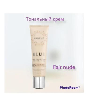 Lumene Sustainable foundation Blur 0.5 Fair Nude