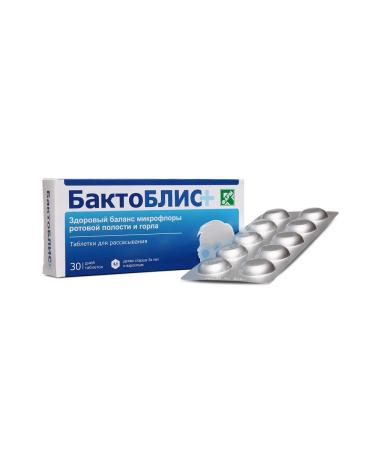 BaktoBliss Plus for the oral cavity 30 tab - Buy Online on GoSupps.com