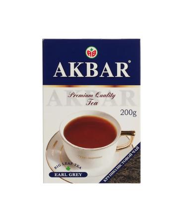 AKBAR Black black -leaf tea with the aroma of bergamot 200g - Buy Online on GoSupps.com