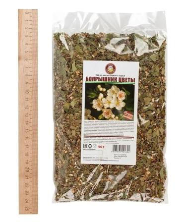 Herbs of the Crimean Mountains Hawthorn flowers dried herbal tea phytochi for the heart 90 g - Buy Online on GoSupps.com