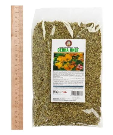 Herbs of the Crimean Mountains Senna grass leaves dried tea 100 g - Buy Online on GoSupps.com