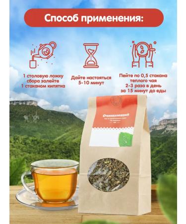 Herbs of the Crimean Mountains Herbal tea collection for brewing detox phytochai - Buy Online on GoSupps.com