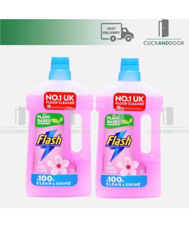 Flash All Purpose Impeccable Liquid Cleaner Surface Floor Bathroom Limescale - 6 x Cherry Blossom 950ml - Buy Online on GoSupps.com