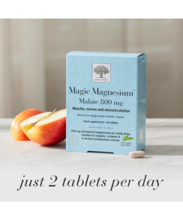Magic Magnesium Malate 800mg - 60 Tablets - Buy Online on GoSupps.com
