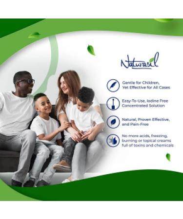 Naturasil Warts Remover Topical Liquid | Painless - 0.5 Fl Oz. - Buy Online on GoSupps.com