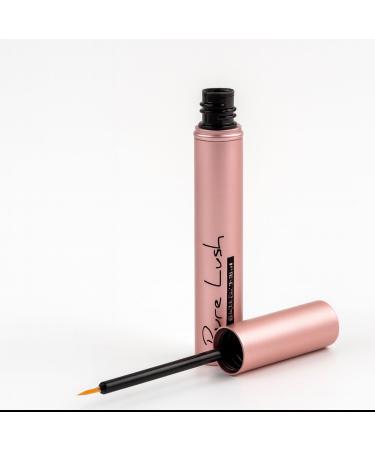 Pure Lush Eyelash & Brow Growth Serum – Natural Lash Enhancer with Castor Oil & Vitamin E – Safe for Pregnant & Breastfeeding Women - Buy Online on GoSupps.com
