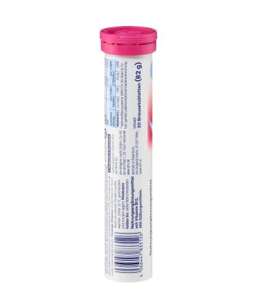 MIVOLIS Vitamin B12 60 effervescent Tablets -  Raspberry-Strawberry - 3 Tubes - Buy Online on GoSupps.com