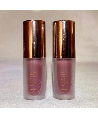 LILAH B. lovingly lip tinted oil - b remarkable travrl size - 0.06 o.z X Pack of 2
