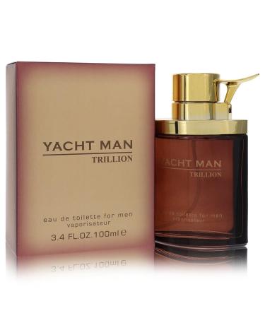 Yacht Man Trillion by Myrurgia Eau De Toilette Spray 3.4 oz for Men