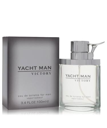 Yacht Man Victory by Myrurgia Eau DE Toilette Spray 3.4 oz for Men